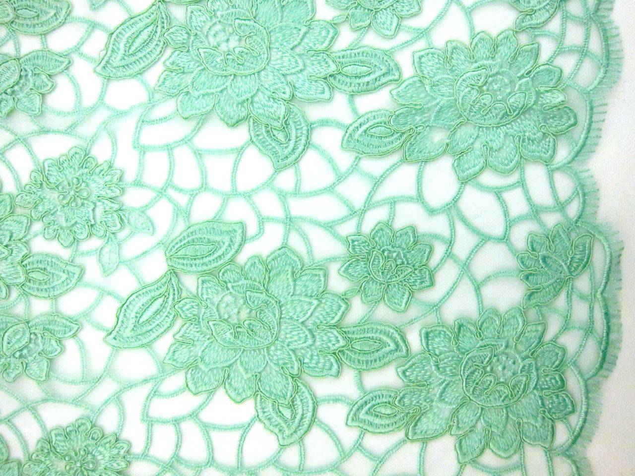 Embroidered Tulle0