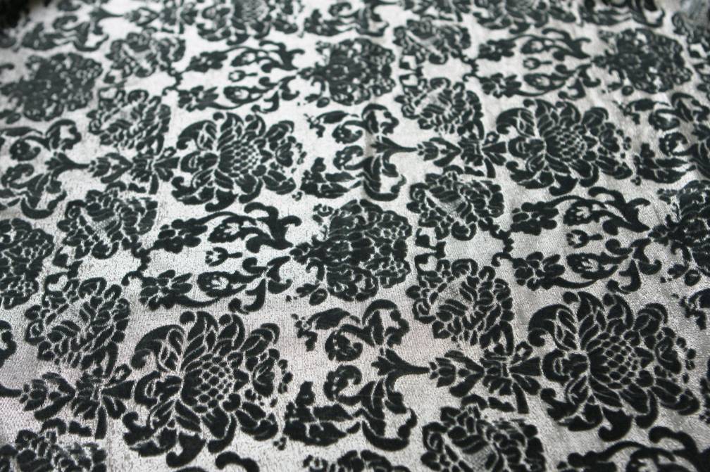 Silk Rayon Lurex BurnOut Velvet2