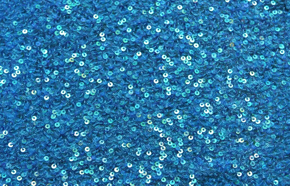 Sequins on Silk Chiffon0