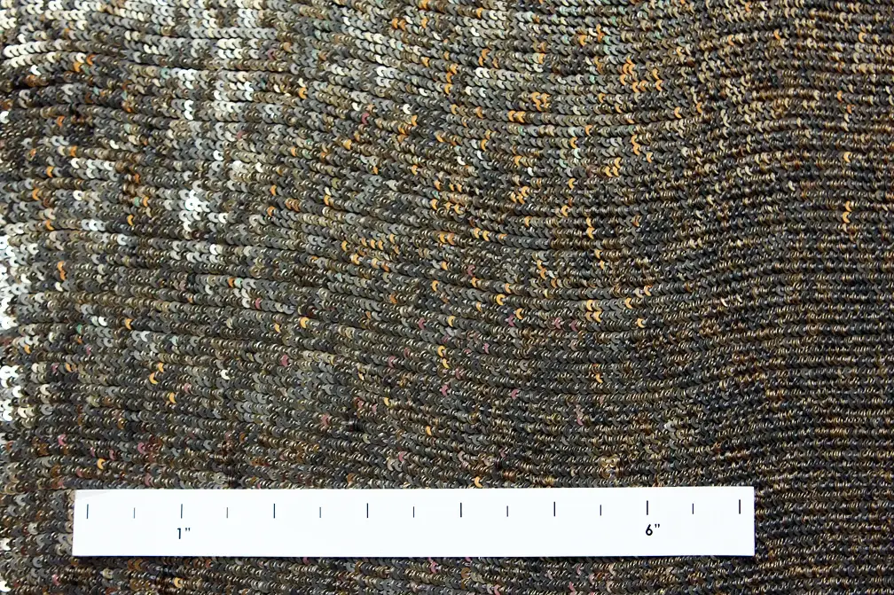 Sequins on Silk Chiffon1