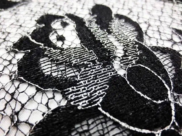Metallic Chantilly Lace2