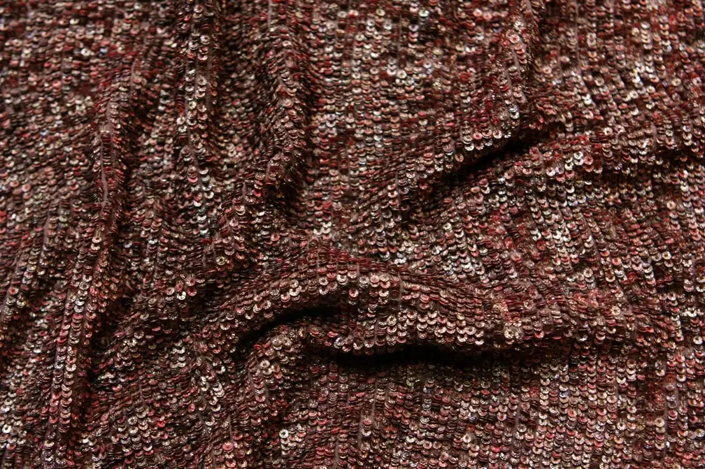 Sequins on Silk Chiffon3