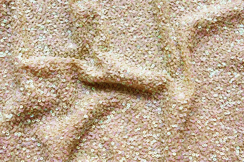 Sequins on Silk Chiffon3