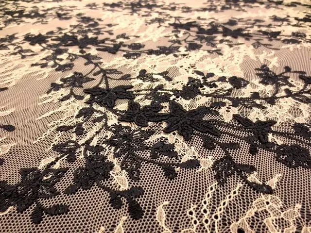 Embroidered Chantilly Lace2