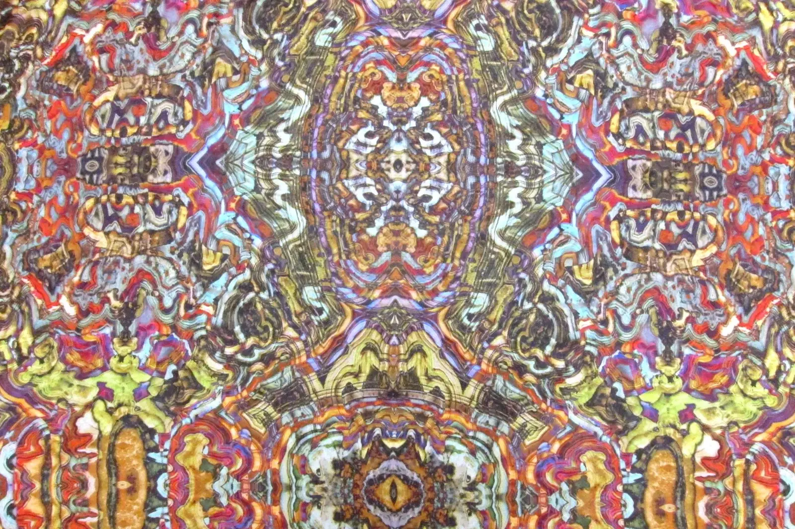 Printed Silk Chiffon0