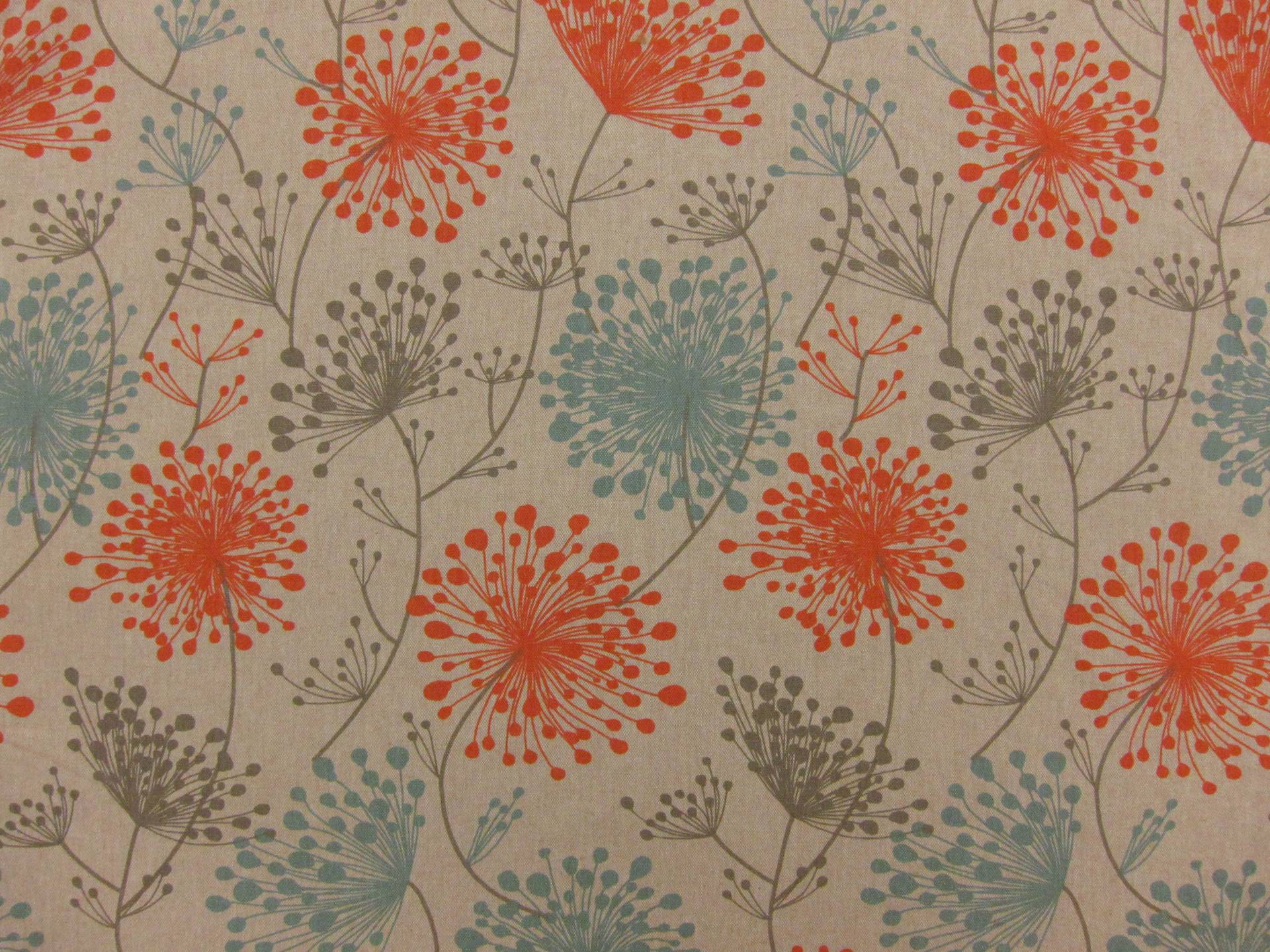 Cotton Rayon Canvas Floral Print0