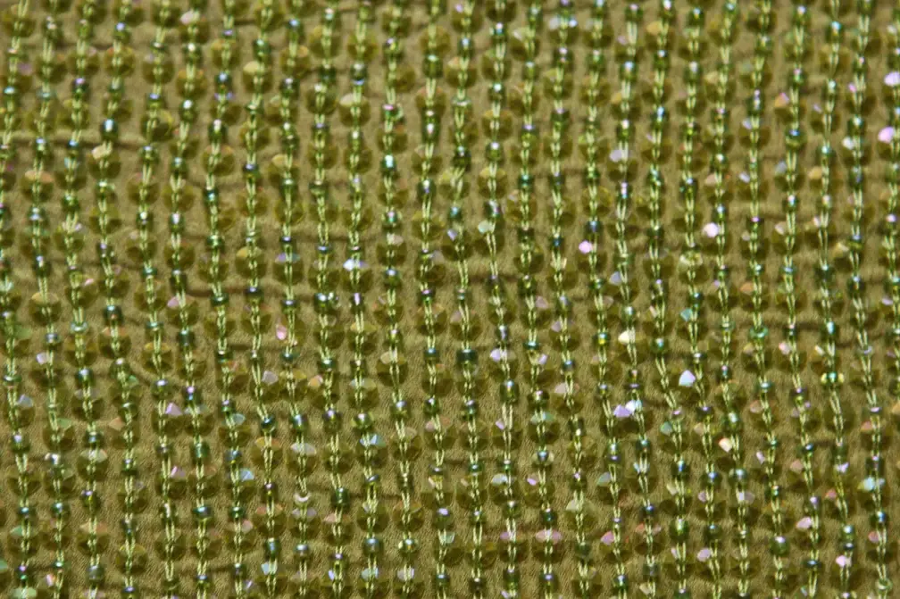 Sequins on Silk Chiffon2