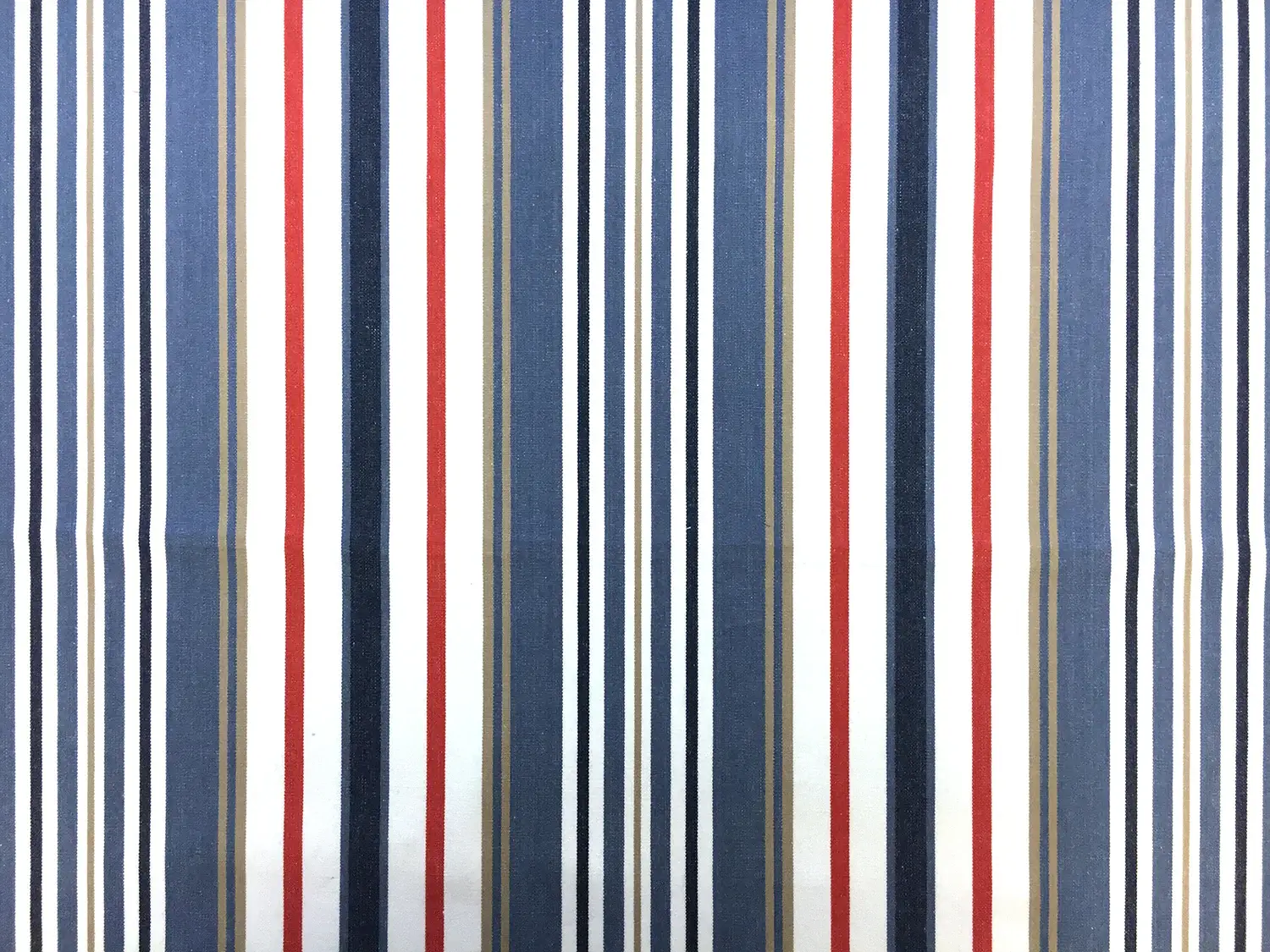 Cotton Upholstery Woven Stripe0