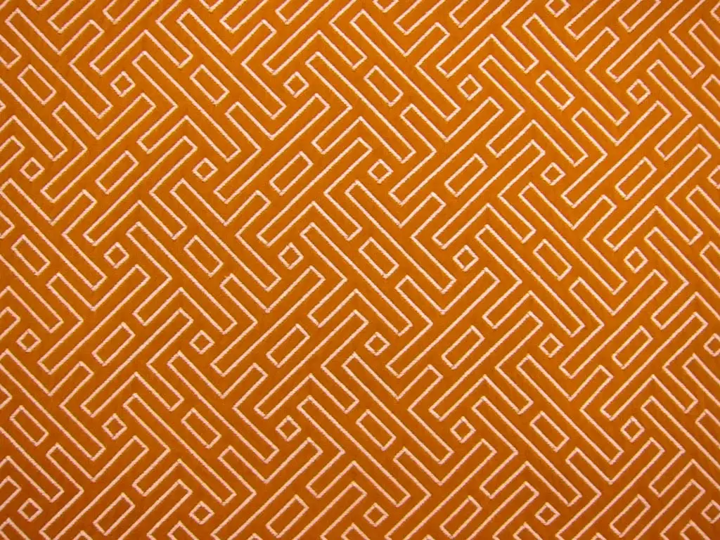Cotton Blend Upholstery Labyrinth Brocade0