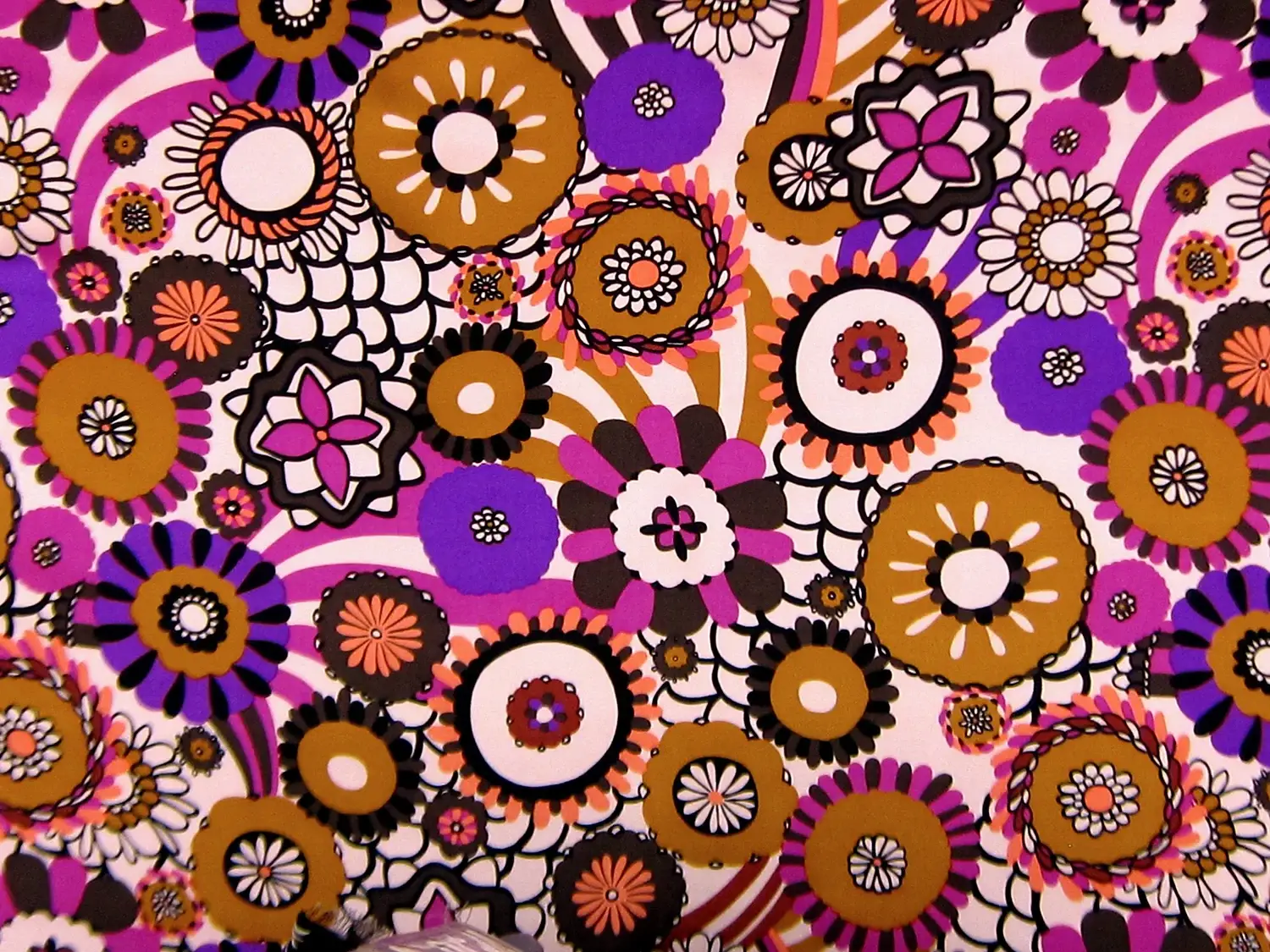 Printed Silk Charmeuse0