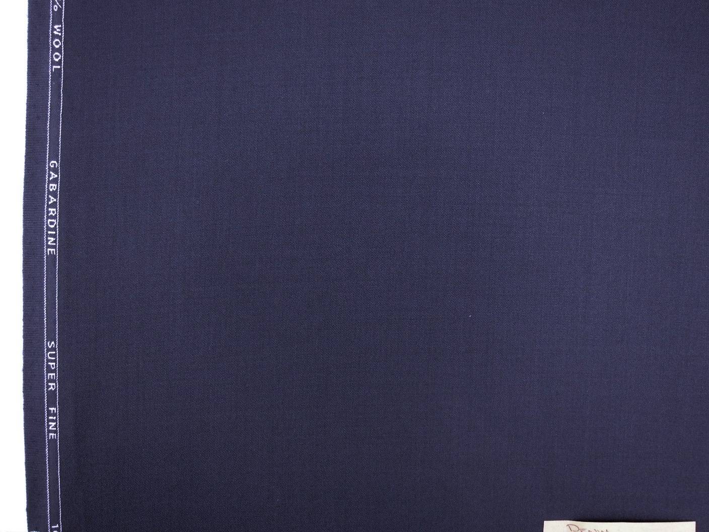 Wool Gabardine in Denim0