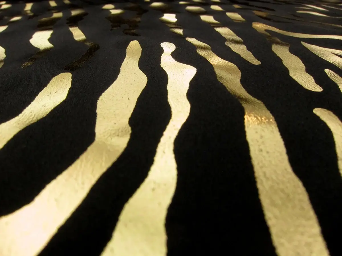 Metallic Printed Silk Charmeuse1