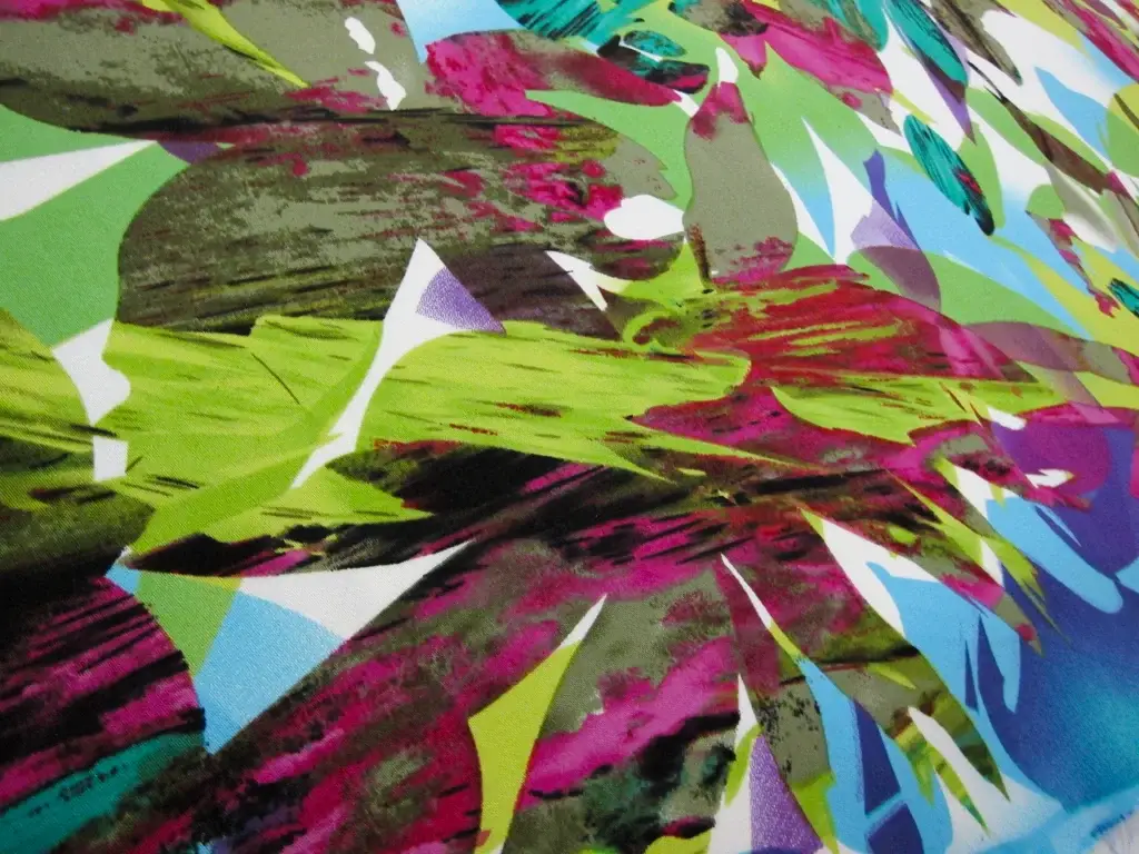 Cotton Lycra Sateen Print2
