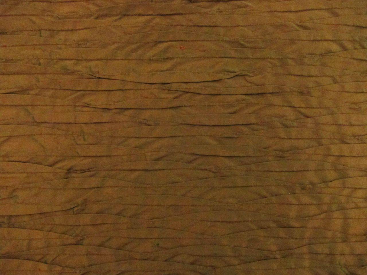 Iridescent Tucked Silk Shantung0