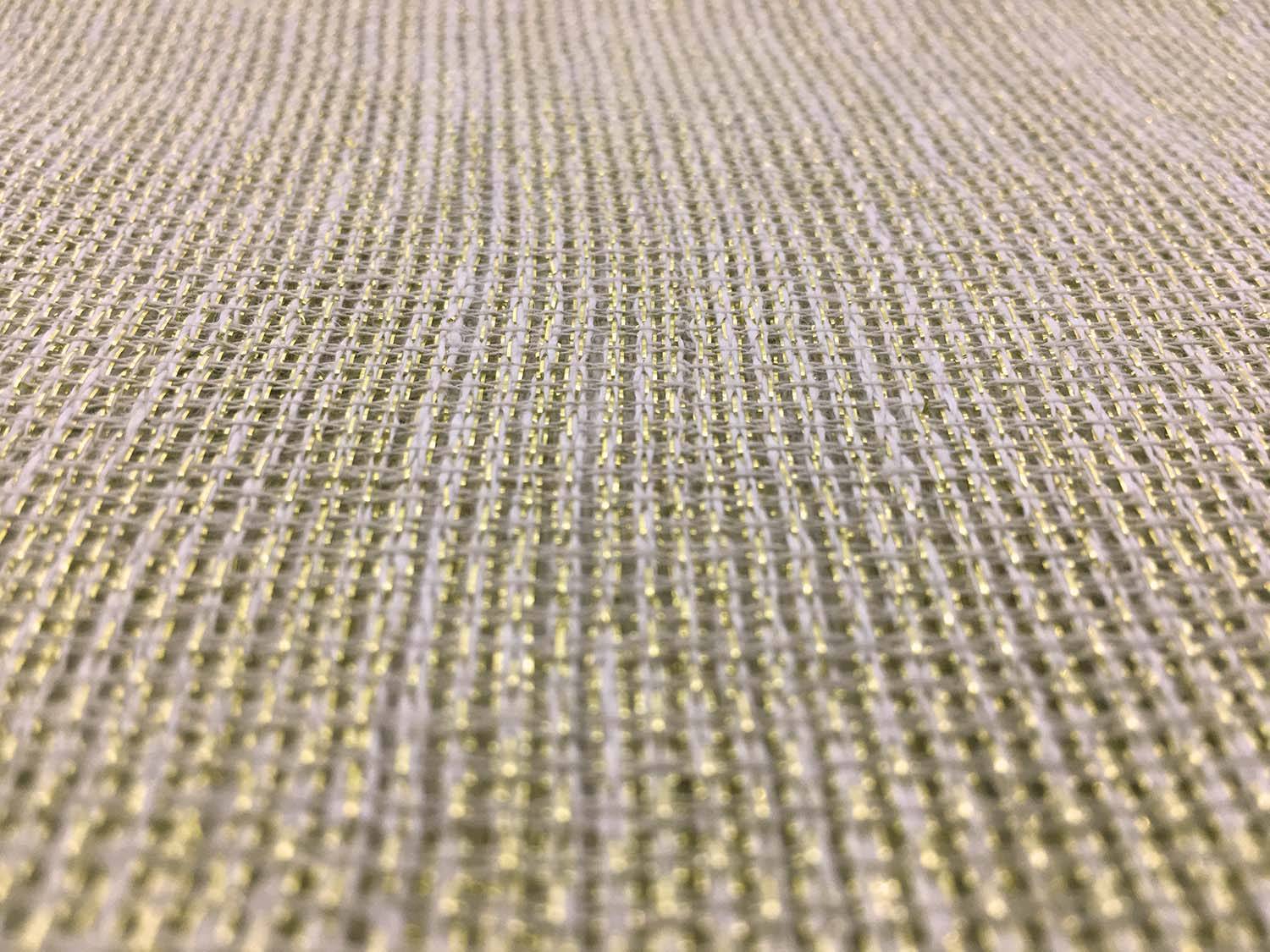 Cotton Lurex Mesh In Gold1