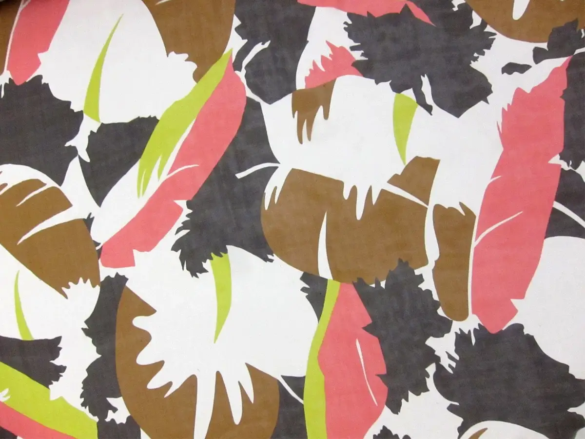 Printed Silk Chiffon0