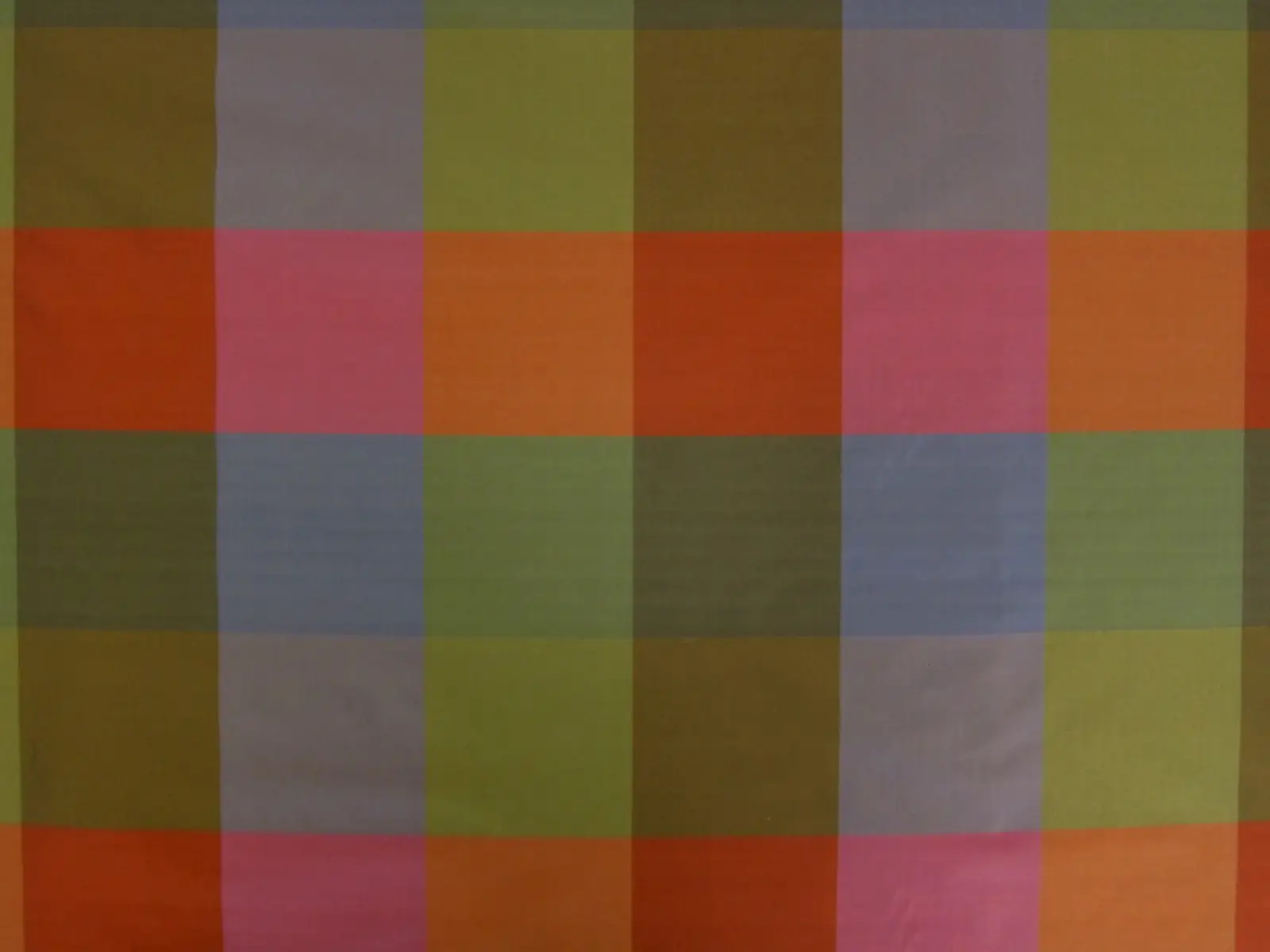 Pure Silk Taffeta Check0