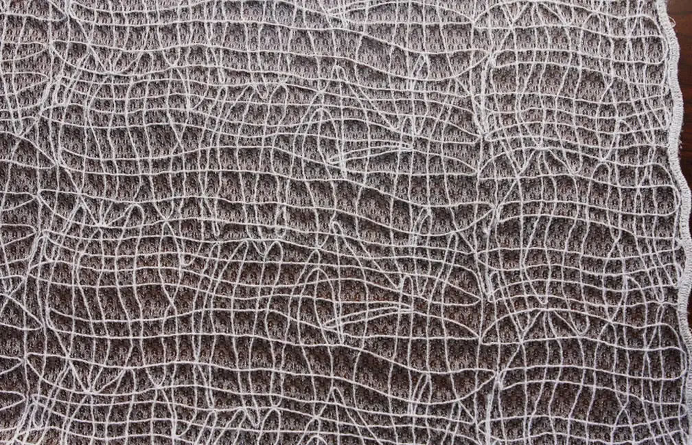 Embroidered Souffle0
