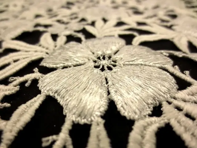 Metallic Guipure Lace2