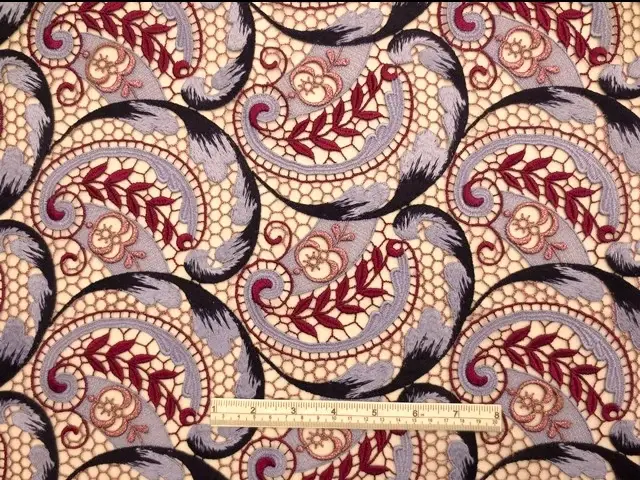 Metallic Guipure Lace1