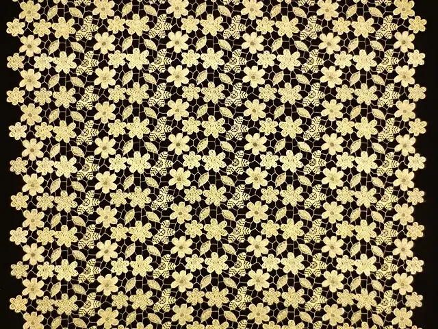 Metallic Guipure Lace3