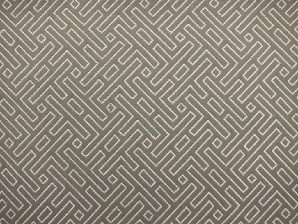 Cotton Blend Upholstery Labyrinth Brocade 0