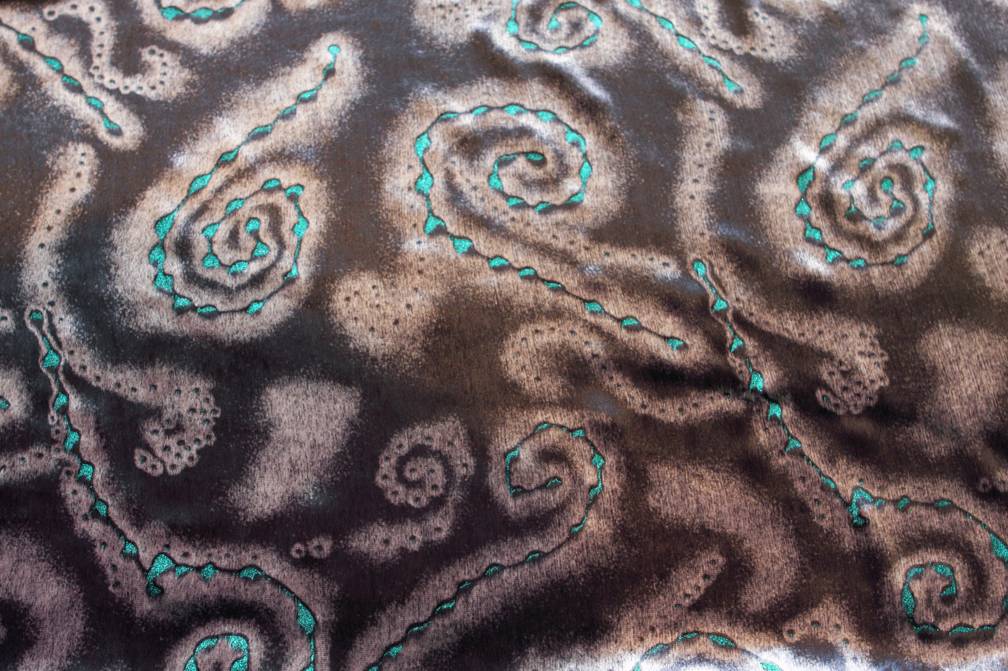 Sparkle Painted Panné Velvet0