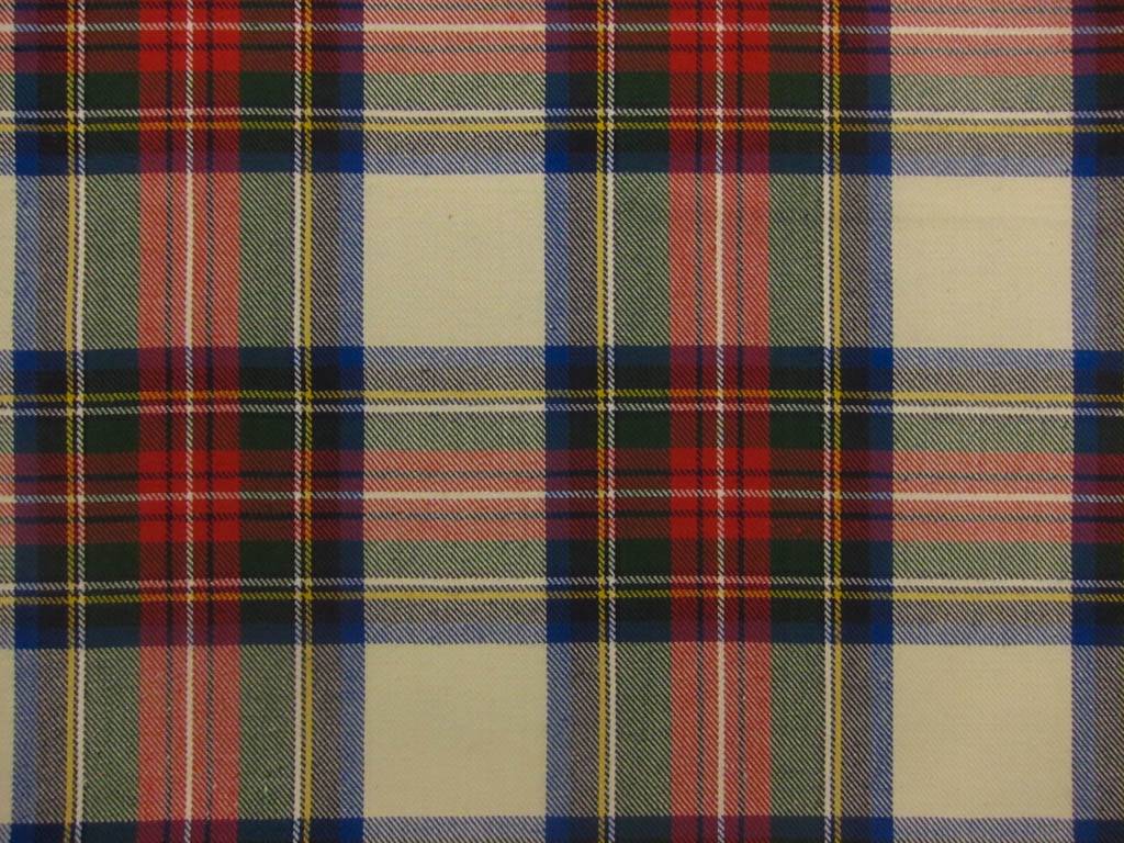 Heavy Woven Cotton Plaid0