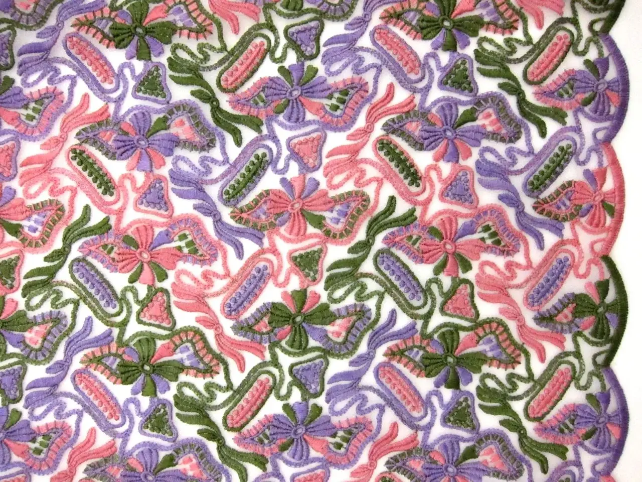 Novelty Embroidered Organza0