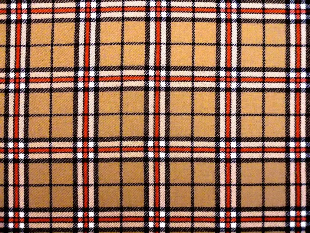 Virgin Wool Plaid0