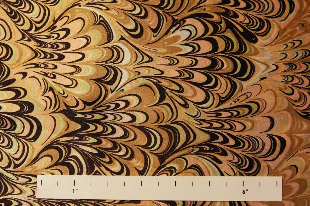 Printed Silk Charmeuse0