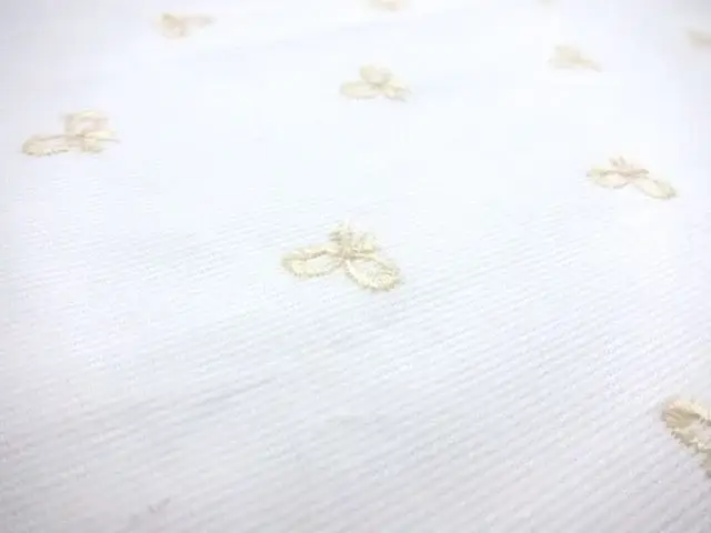 Embroidered Cotton Faille2