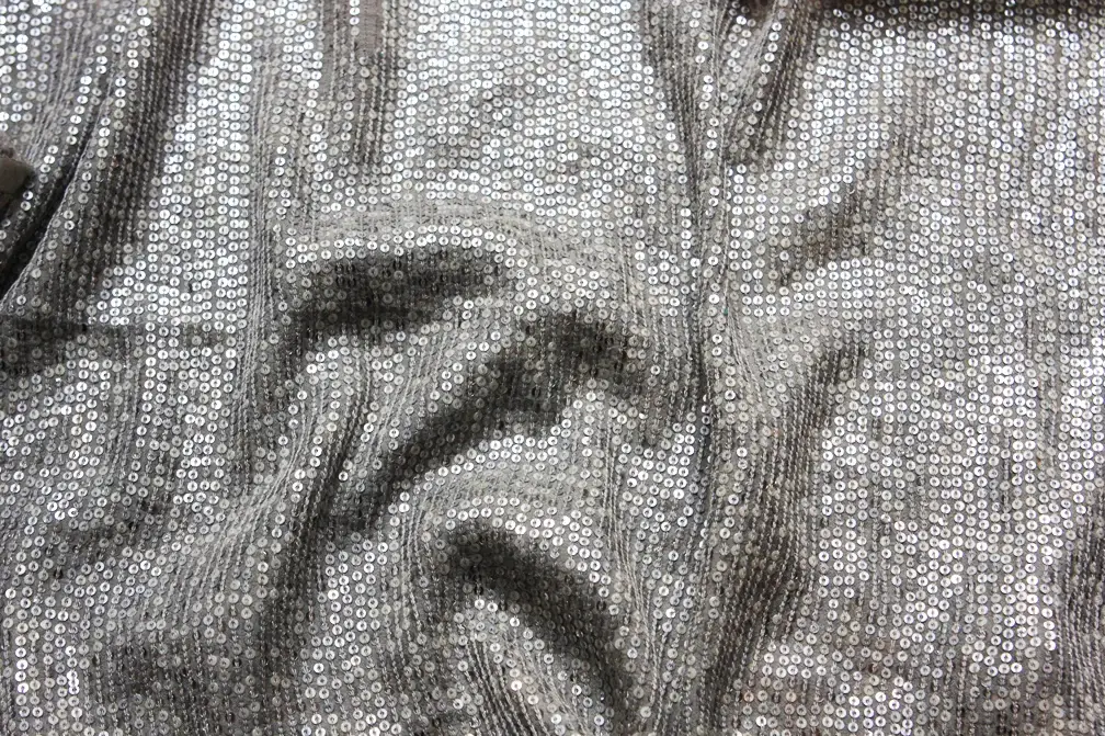 Sequins on Silk Chiffon3