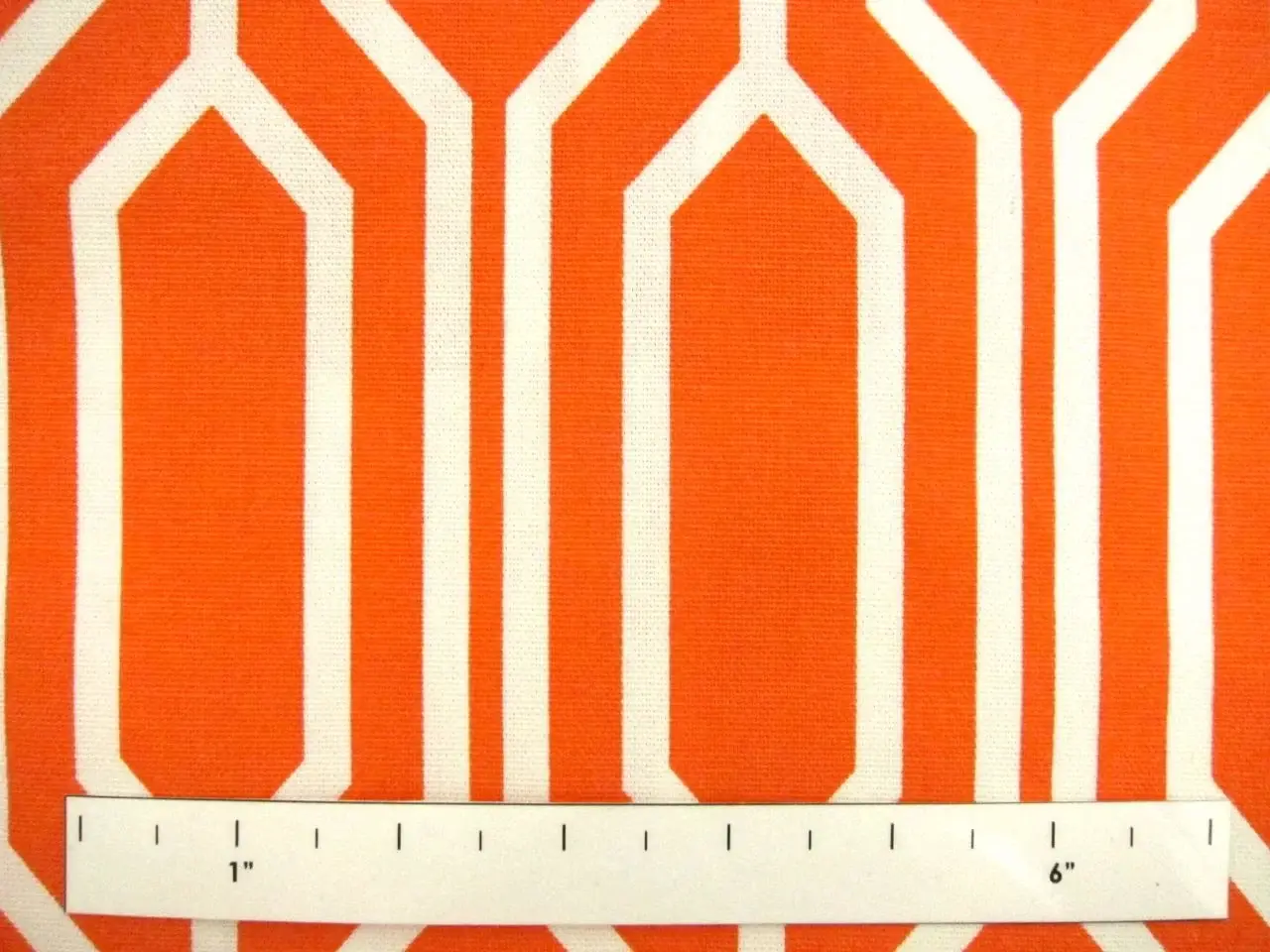 Cotton Canvas Geometric Repeat Print1