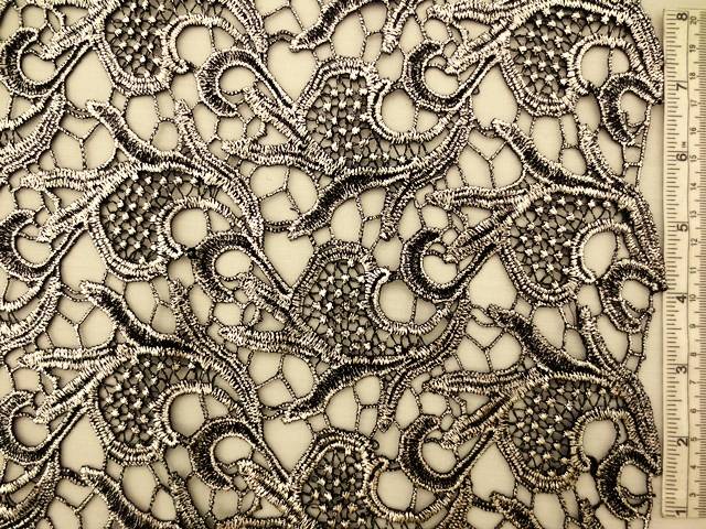 Metallic Guipure Lace0