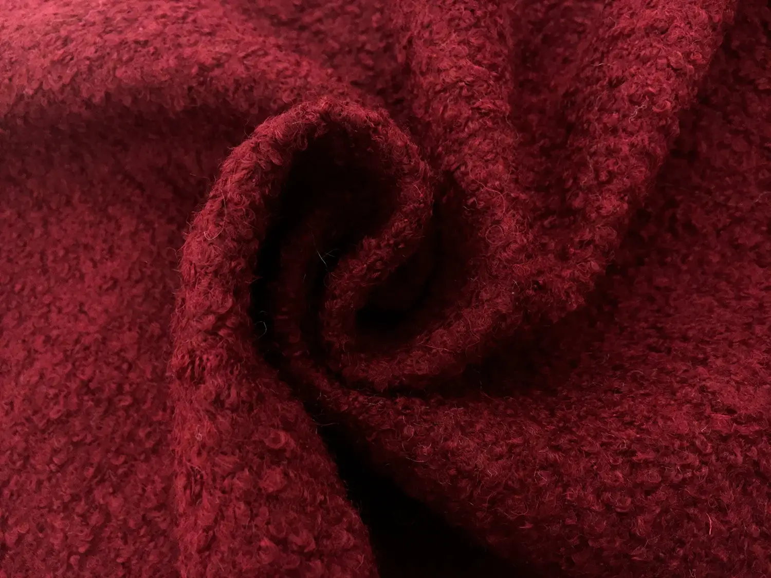 Boucle Knit in Carmine1