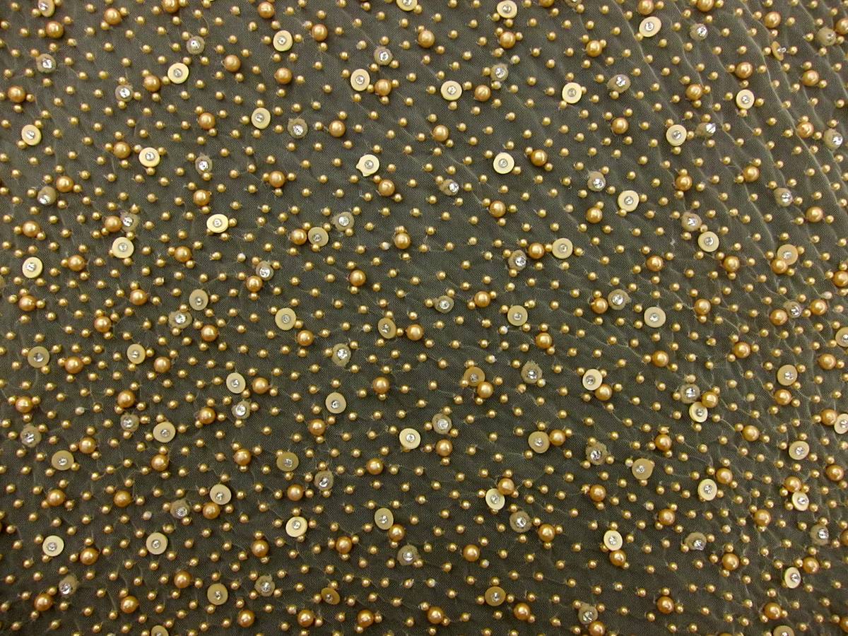 Novelty Beaded Tulle0
