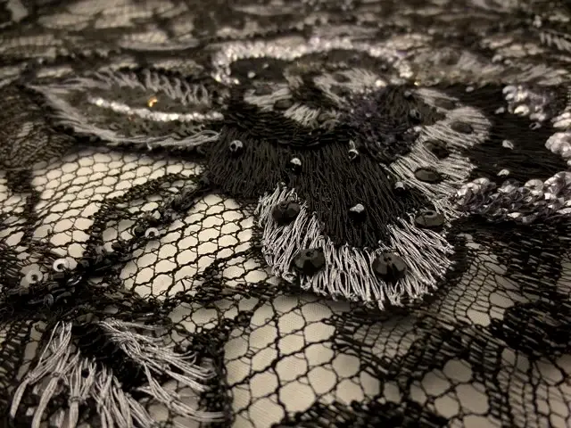 Beaded Chantilly Lace2