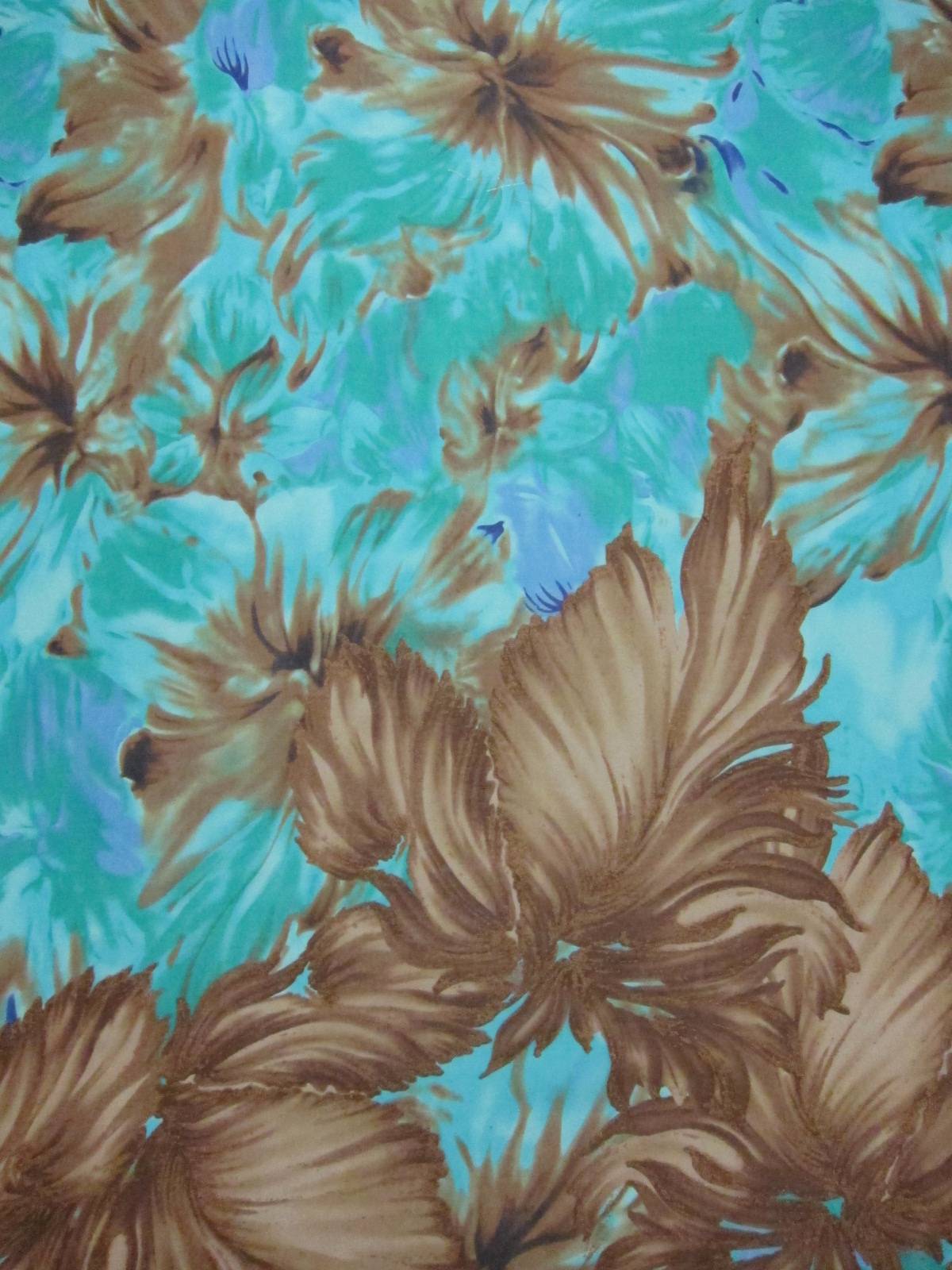 Glitter Printed Silk Chiffon1