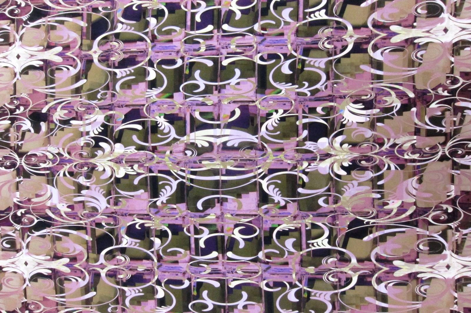 Printed Silk Charmeuse0