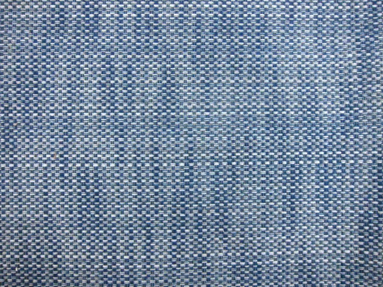Cotton Blend Basketweave Upholstery in Denim0