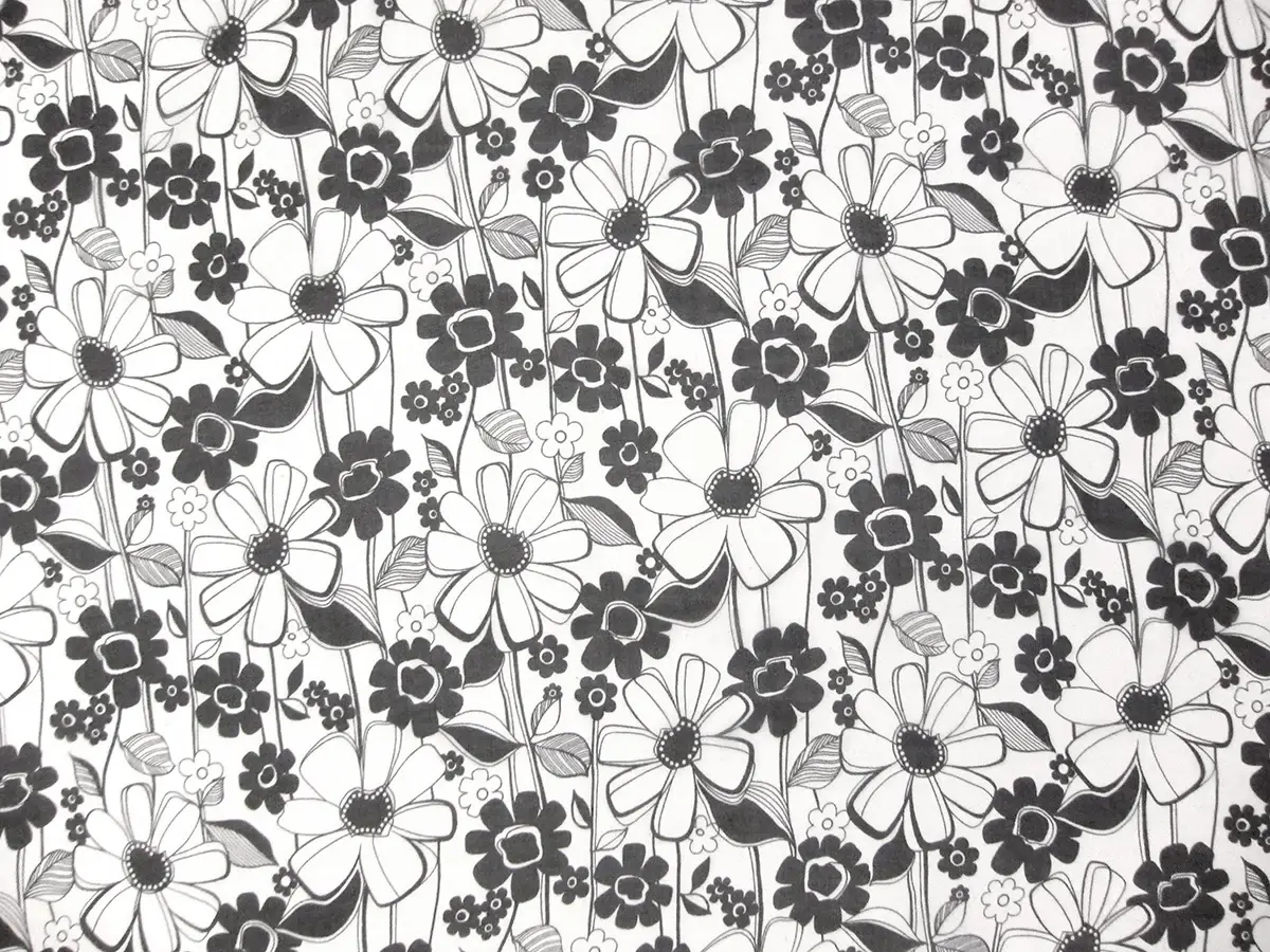 Printed Silk Chiffon0