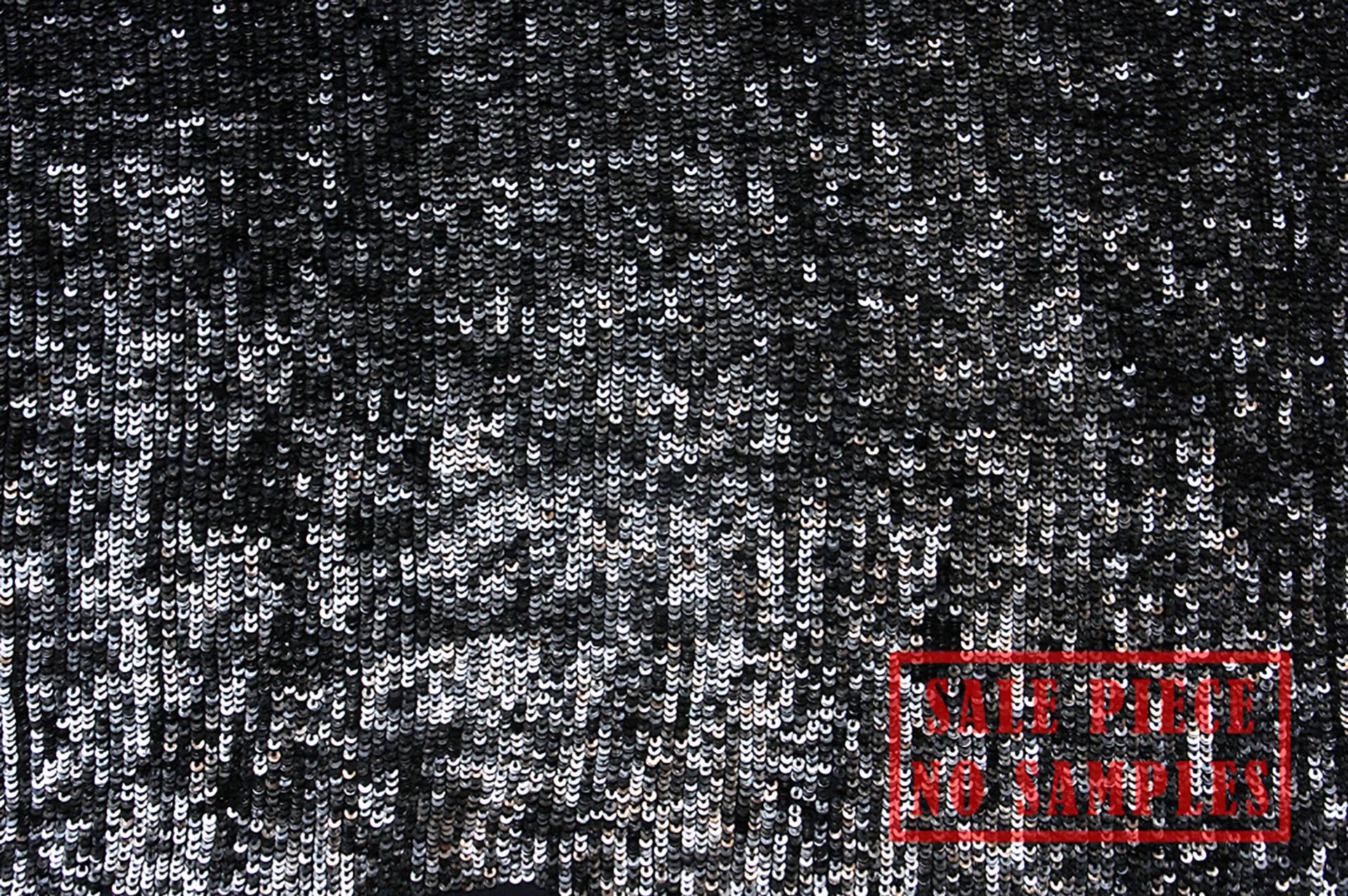 Sequins on Silk Chiffon
