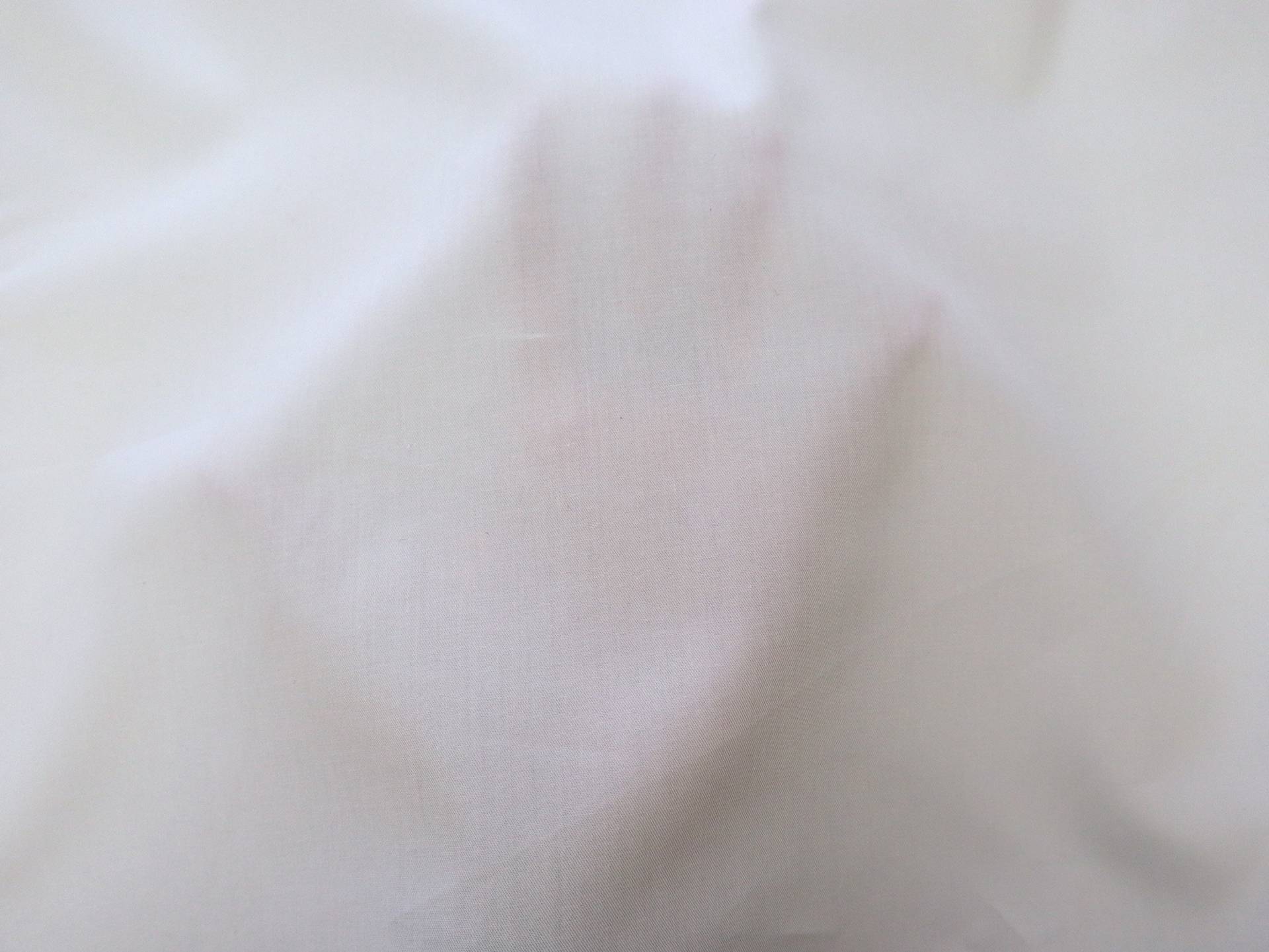 Pima Cotton Fine Twill in White