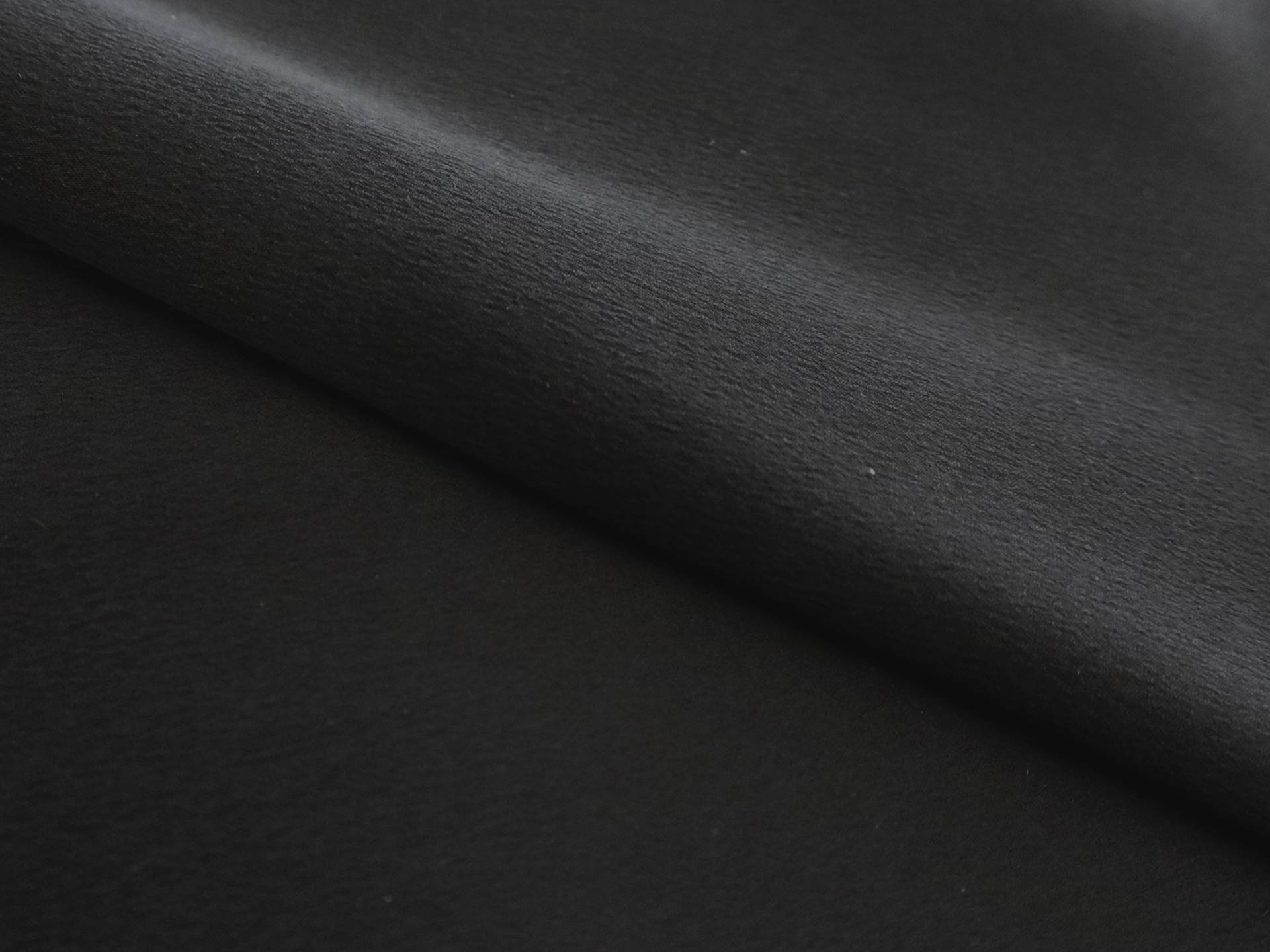 Sueded Silk Charmeuse in Charcoal