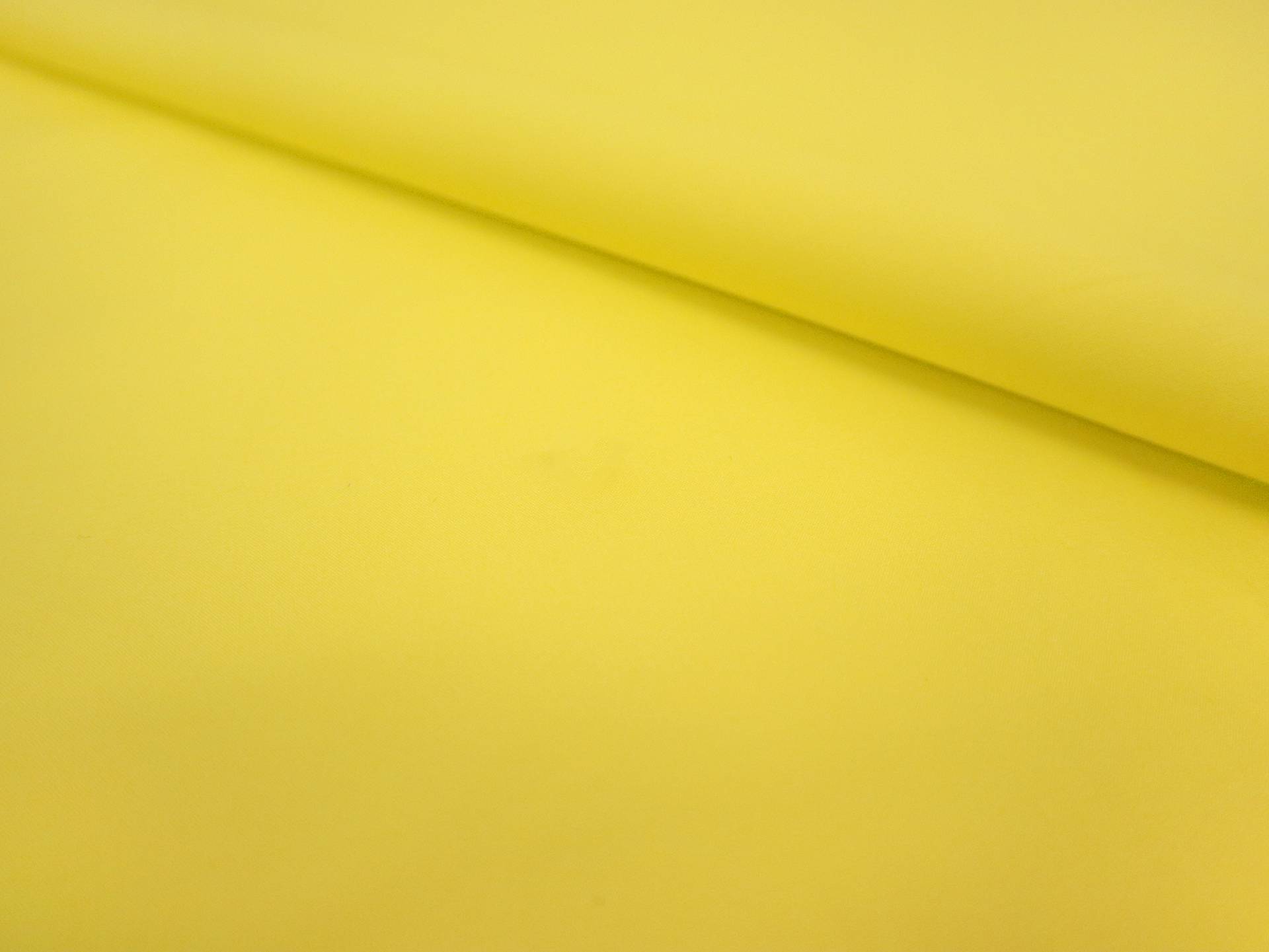 Japanese Cotton Poplin in Lemon Yellow