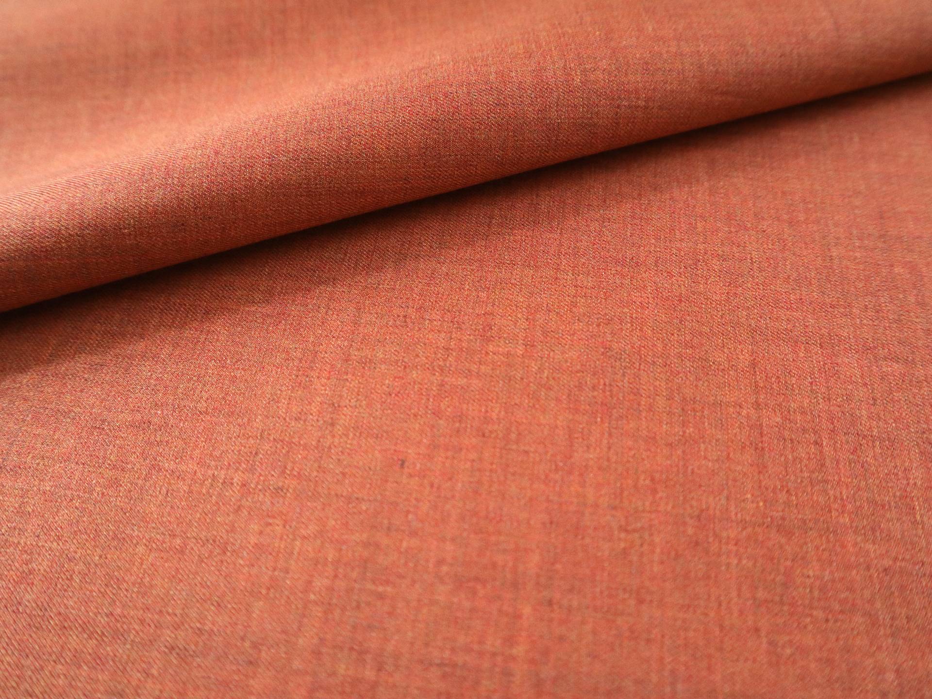 Extrafine Cotton Flannel in Heather Rust