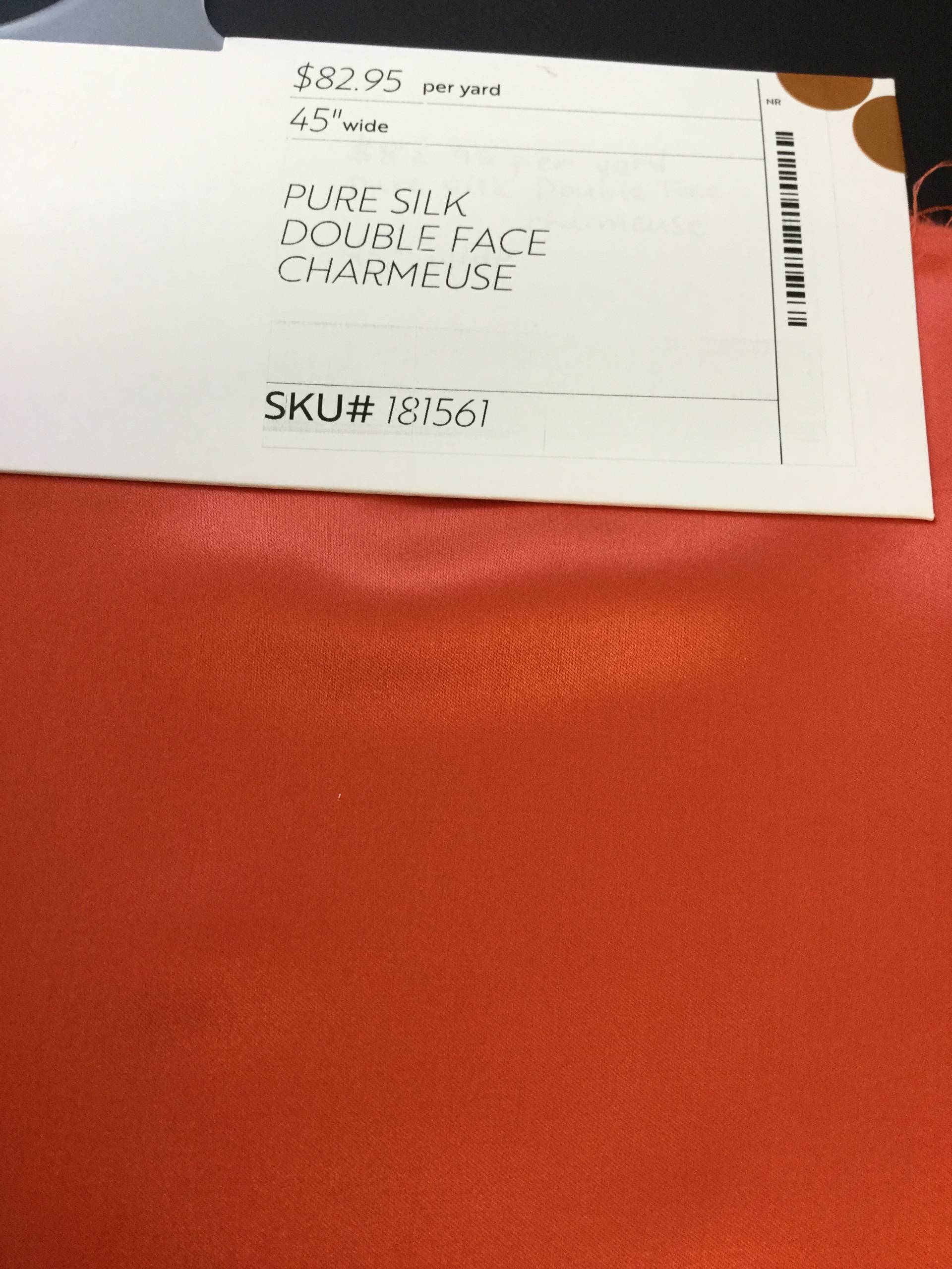 Pure Silk Double Face Charmeuse