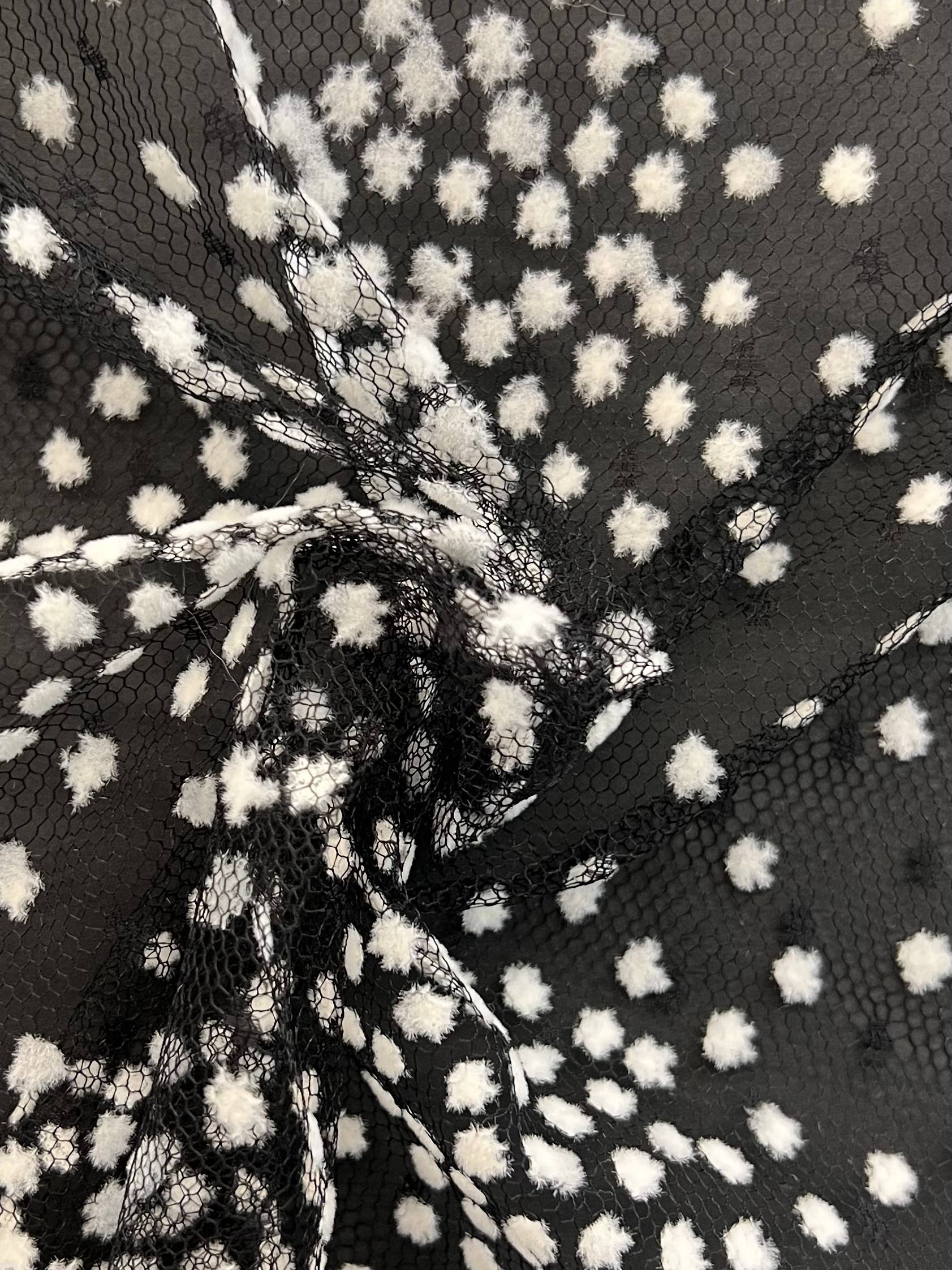 Made in France Flocked Asirin Dot