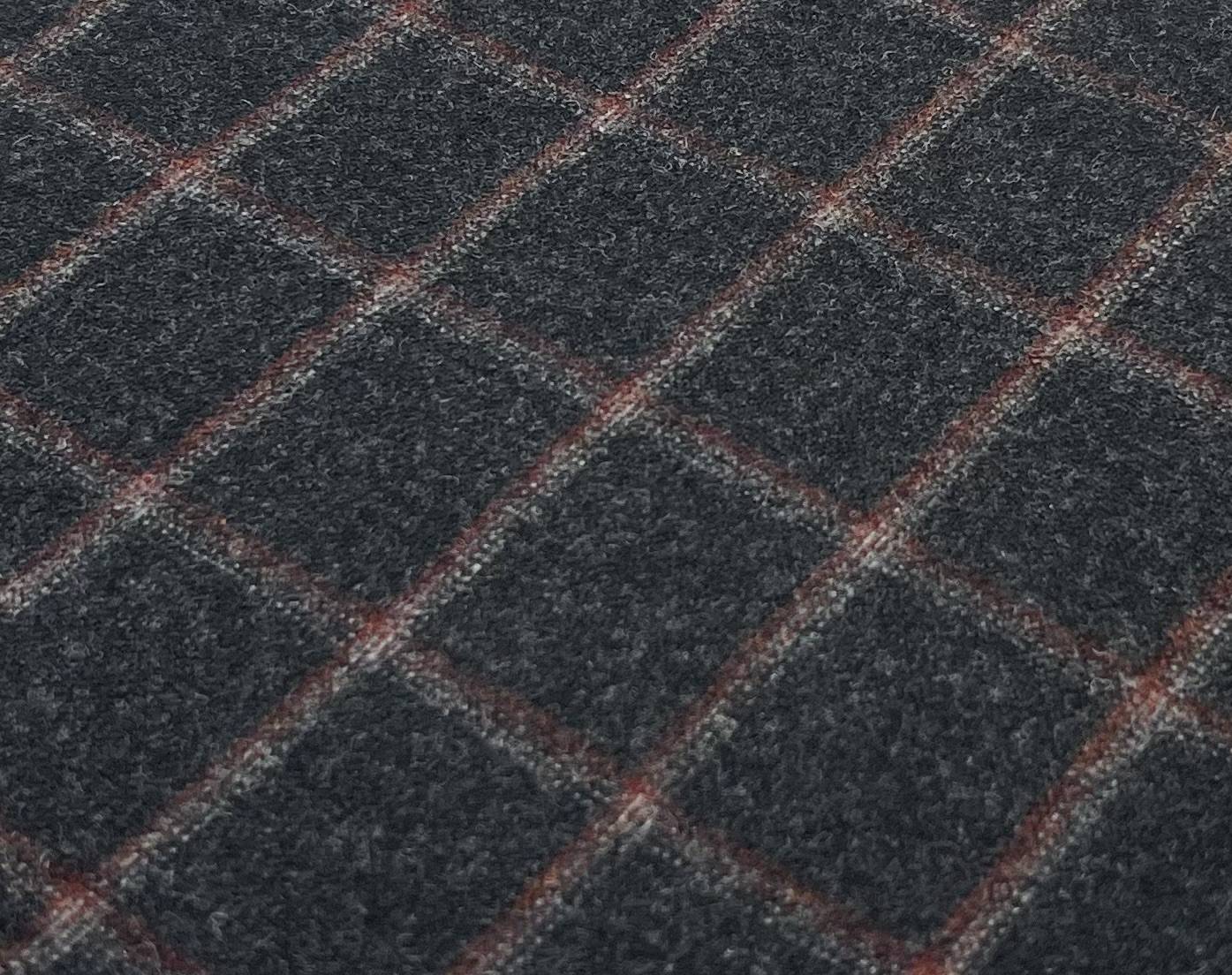 Made in Italy Wool Super 120's/Cashmere Windowpane